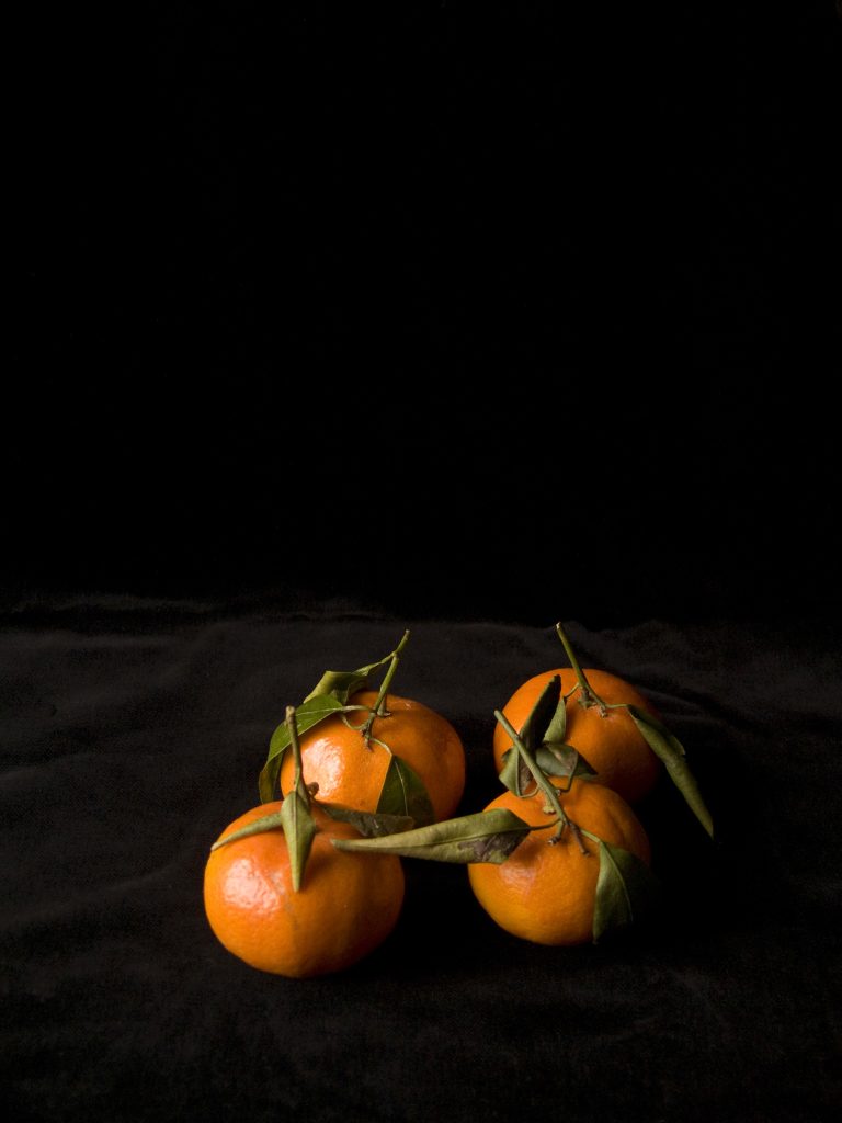 Photographie 4 clémentines, 2009