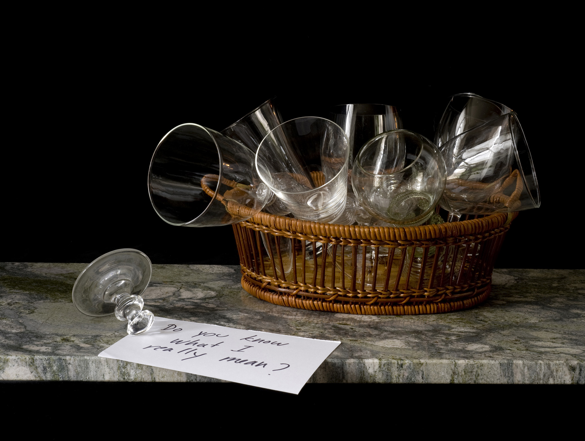 Photographie Sais-tu ce que je veux vraiment dire, 30x40 cm, 2011