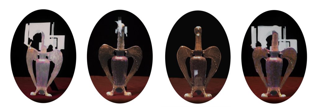 L'Aigle de l'abbé Suger, 4 variations