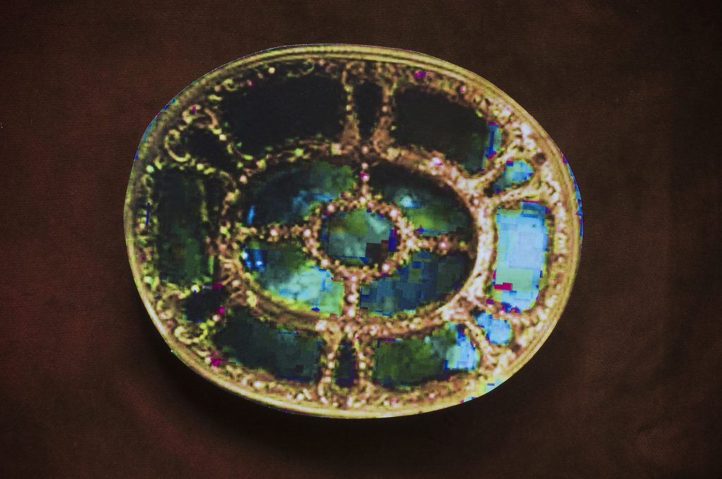 Plat en jaspe oriental