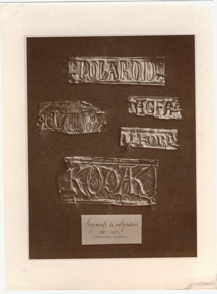 Reliques, 2018 Tirage sur papier albuminé, d'après négatif numérique