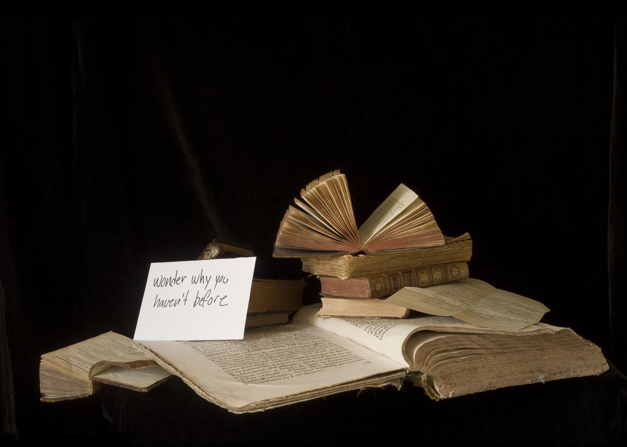 Photographie Demande toi pourquoi tu ne l'as pas fait plus tôt, 50x70 cm, 2011