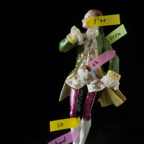 Photographie Bad dans la série Fragile au format 30x45